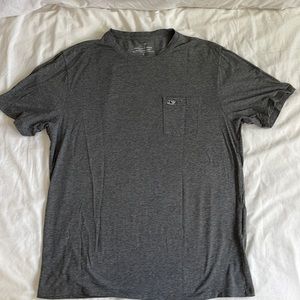 Assortment of lightly worn vineyard vines tees.